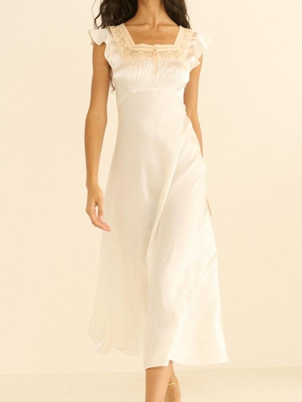 Doen Corina Dress in Salt